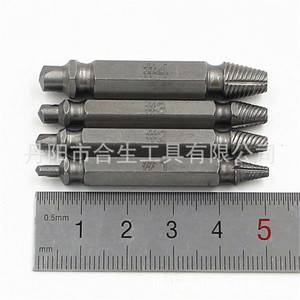 Extractor de tornillos de rosca espiral Mr Drill, juego de herramientas de grado industrial métrico para extracción de pernos dañados - Product Image 2
