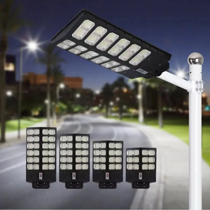 Lampadaires solaires LED en gros pour l'extérieur, étanches, en plastique, tout-en-un, éclairage intégré - Product Image 5