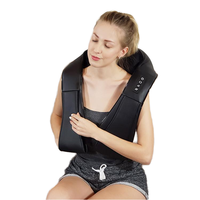 Masseur portable électrique 2025 pour le corps, le cou, les épaules, les hanches et la taille, avec vibration, shiatsu, chaleur, pétrissage et contrôle de la minuterie pour soulager la douleur