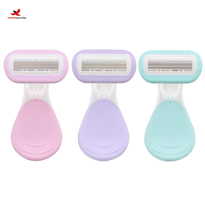 Maquinilla de Afeitar Reutilizable con Cuchillas de Acero Inoxidable, Sistema Femenino Extraíble, Seis Cuchillas, Maquinilla de Afeitar para Bikini, Descuento por Compra Mixta de Alta Calidad - Product Image 2