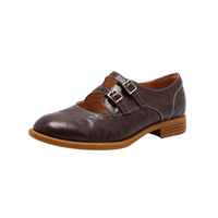 Chaussures Mary Jane vintage pour femmes à double boucle, talons bas confortables, légères, souples, respirantes, tendance mode 3 cm, printemps été automne