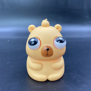 Juguetes Sensoriales de Capibara, Divertidos y Novedosos, para Aliviar el Estrés y la Ansiedad, Juguete de Peluche con Ojos Saltarines, Regalo para Niños - Product Image 5