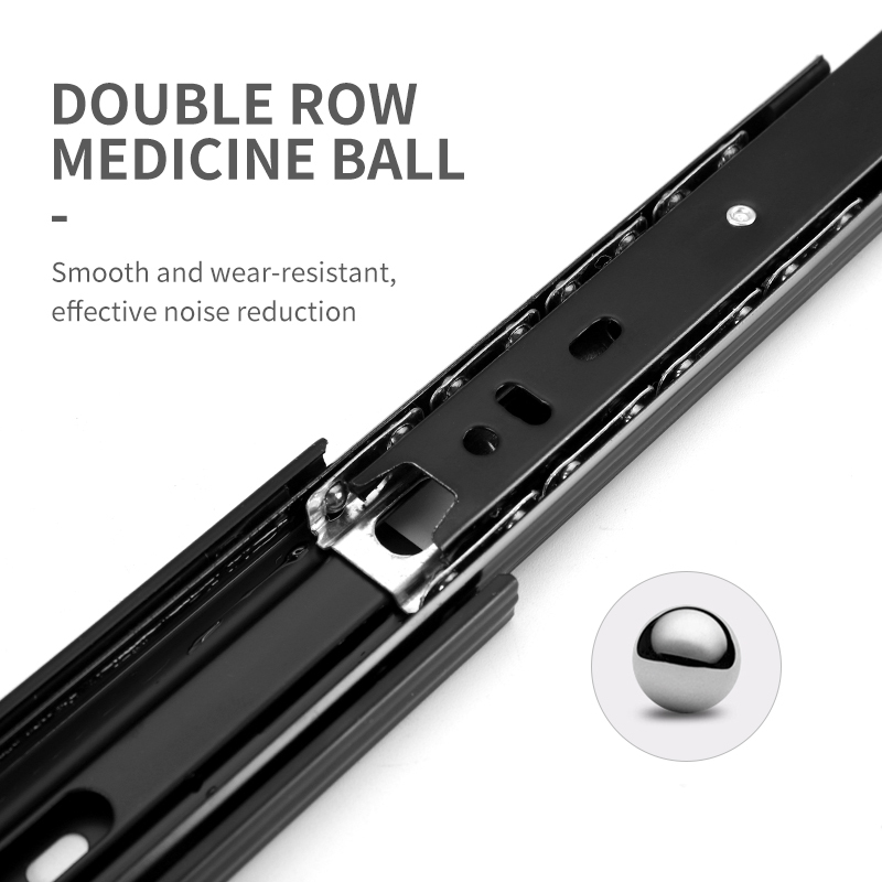 Drawer Runners Kitchen Cabinet Accessories Black