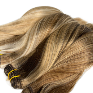 Russisches Echthaar, Maschinell Doppelt Gezogen, Hochwertige Qualität, Unbehandelt, für Professionelle Salons - Product Image 1