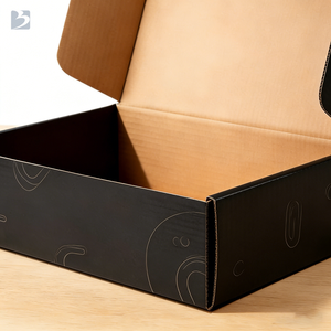 Boîte d'expédition en carton ondulé pour l'emballage, l'envoi postal, le déménagement et le stockage, boîte en carton économique avec faible MOQ pour les cadeaux - Product Image 5