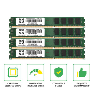 Memoria RAM de Escritorio DDR3L de Bajo Voltaje ECC de 4GB, 1600MHz, PC3, Ymeiton, UDIMM, OEM, en Stock, DDR3 4G 1600 1.5V THIN - Product Image 2