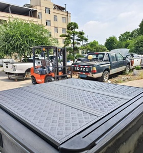 ฝาครอบกระบะท้ายแบบเลื่อน อลูมิเนียมอัลลอยคุณภาพสูง สำหรับ Isuzu D-Max ปี <span class=keywords><strong>2020</strong></span>+ ดีไซน์พับสาม<span class=keywords><strong>ตอน</strong></span> กันน้ำ แบบม้วนเก็บได้ พร้อมระบบล็อค - Product Image 5