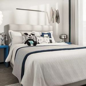 <span class=keywords><strong>Coussin</strong></span> de <span class=keywords><strong>lit</strong></span> en velours tissé Echo Modern Cartoon pour chambre d'enfant, thème jouet tendance, avec <span class=keywords><strong>coussin</strong></span> lombaire argenté - Product Image 4