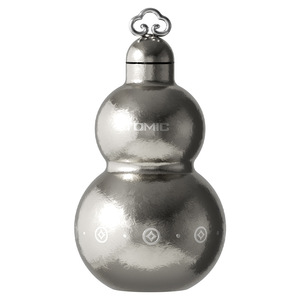 Bouteille d'eau portable en titane pur Tomic Gourd Cup, cadeau d'extérieur, rouge, violet, argent, noir - Product Image 5