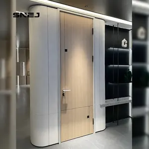 Le porte a filo esterne laminate a nucleo solido progettano una fabbrica cinese personalizzata