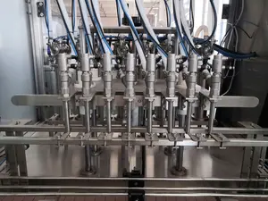 Automatic Cleaning Spray 6 Heads Bottles Linear Washing Liquid Chemical Liquid Filling Machine