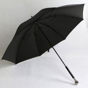 Nouveau Parapluie d'Halloween de Luxe Coupe-Vent pour Hommes, Design Squelette en Cuivre Effrayant avec Poignée Originale - Product Image 3