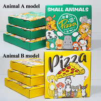 Le fabricant expédie rapidement des boîtes en papier d'emballage personnalisées, boîtes à pizza imprimées personnalisées écologiques avec logo