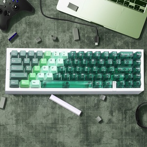 <span class=keywords><strong>Teclado</strong></span> Mecánico Magnético de Alta Gama con Teclas PBT Sublimadas con Diseño de Montaña Nevada de Hawái, Juego Completo Pequeño, Impresión por Sublimación en PC, Original de Fábrica - Product Image 2