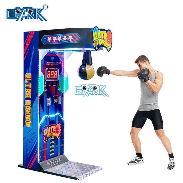 Coin Operated Arcade Card Payment Punching Bag Kick Matching Vending Training Electronic Boxing Gaming Machine Price