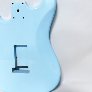 Cuerpo <span class=keywords><strong>de</strong></span> Guitarra Eléctrica HSH ST Directo <span class=keywords><strong>de</strong></span> Fábrica, Pintura Azul Cielo, Sin Acabado, Cuerpo <span class=keywords><strong>de</strong></span> Guitarra en Blanco, Accesorios para Guitarra Eléctrica - Product Image 5