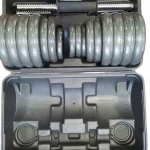 Juego de Mancuernas de Hierro Fundido de 50 kg de Alta Calidad y Bajo Precio con Barra para Ejercicios de Fitness Completos - Product Image 4