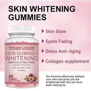 Gomitas de Colágeno con Glutatión, Gomitas de L-Glutatión con Colágeno y Biotina para una Piel Radiante y Blanqueadora - Product Image 3