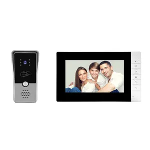 Professional wired villa family safety system video door interphone CE certification