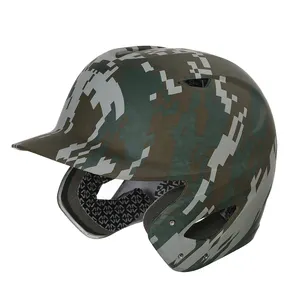 Capacete camuflado arh005, alta qualidade, material abs, transferência de água, fosco, banho, softball, capacete de beisebol