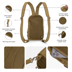 New Multifunctional Tactical <b>Backpack</b> Waterproof Lightweight Outdoor Mountaineering <b>Backpack</b> - Product Image 2