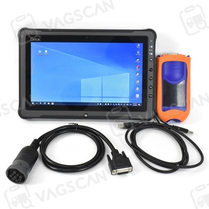 สำหรับเครื่องมือวินิจฉัยอินเทอร์เฟซบริการเชื่อมต่อข้อมูล JD V2 Truck Advisor สำหรับเครื่องจักรกลการเกษตร รุ่น JD EDL V2 และแท็บเล็ต F110 - Product Image 1