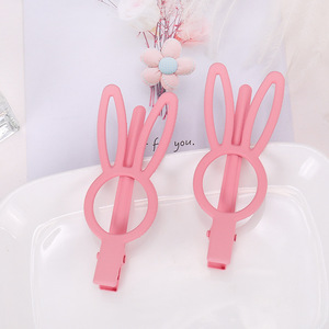 Bunny Style Duckbill Hair <b>Clip</b> 12 Cm Cartoon Side <b>Clip</b> For Daily Use Handmade Hair Accessory - Product Image 2