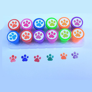 Tampons flash empreintes d'<span class=keywords><strong>animaux</strong></span>, tampons en plastique pour enfants, récompenses pour enseignants, tampons en gros pour événements cadeaux scolaires - Product Image 2