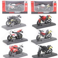 Échelle 1:18 garçons passe-temps jouet chaud Simulation Miniature roue libre moulé sous pression moto modèle jouets pour enfants