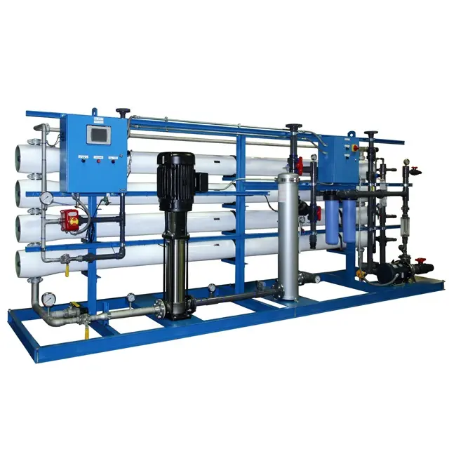 Industrial Refrigeration 50000LPH 300000GPD Softening and Filtration System