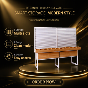 Chixiang per Espositori Commerciali in Legno MDF per Supermercati e Negozi di Alimentari, Dimensioni e Colori Personalizzabili, Servizio Completo - Product Image 1