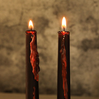 Vente en gros de cire de soja pour Halloween, bougies parfumées d'aromathérapie faites à la main