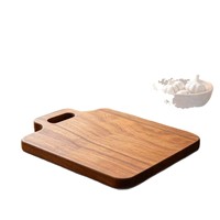 Premium Sapele-Holz Schneidebrett mit Griff Individuell Graviertes Logo Professionelles Küchenbrett mit Lieferung Frei Haus