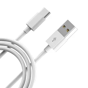 工厂价格1M 3ft c型电缆tpe快速充电tipo c充电器电缆安卓手机usb c适配器电缆