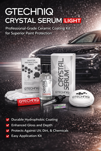 เจลเคลือบสีรถยนต์ Gtechniq Crystal Serum Light ความแข็ง 9H |   เคลือบเซรามิกแบบมืออาชีพ 50 มล. - Product Image 2