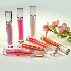 ลิปกลอสแบบวีแกนสีนู้ดลิปกลอสลิปกลอสลิปมันแบรนด์ตามสั่ง - Product Image 1