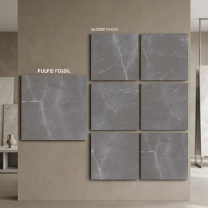 Calacatta Gold 800x800mm Matte Glazed Porcelain Marble Look <b>Tiles</b> For Premium Interior Flooring - Product Image 5