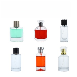 ขวดน้ำหอมแก้วหรูหราคุณภาพสูงแบบ OEM พร้อมโลโก้สั่งทำ ขนาด 10 มล. 30 มล. 50 มล. 100 มล. พร้อมฝาปิด - Product Image 2