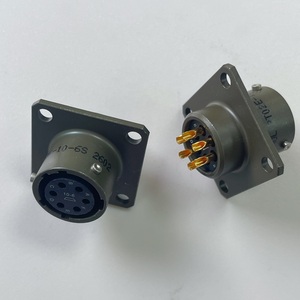 Meest verkochte Am-phenol <span class=keywords><strong>PT02E</strong></span>-<span class=keywords><strong>10</strong></span>-6S circulaire connector, 6-pins connector, <span class=keywords><strong>10</strong></span>-delige behuizing, boxmontage, MIL-DTL-26482 I - Product Image 1