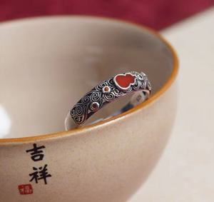 Antique Gold Silver Plated Amulet Jade Gourd Charm <b>Ring</b> Jewelry <b>Adjustable</b> <b>Ring</b> for Men Women Chinese Feng Shui Pixiu <b>Ring</b> - Product Image 4