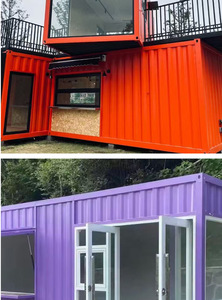 Steel Folding Corrugated Container House Simple Mobile Residence Office For Outdoor Use Integrated Outdoor Flat Pack Container - Product Image 6