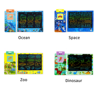 Cartes flash éducatives parlantes jouets d'apprentissage cartes parlantes tablette d'écriture Lcd Machine d'apprentissage