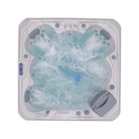 Nouvelle conception européenne, bain à remous extérieur pour 6 personnes, jets de massage aquatiques, prix abordable, spa extérieur, bain à remous, fourniture d'usine JW-2212