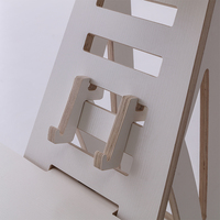 Bureau d'ordinateur surélevé réglable en hauteur, support d'écran en contreplaqué, poste de travail pour ordinateur portable, convertisseur stable, bureau OEM