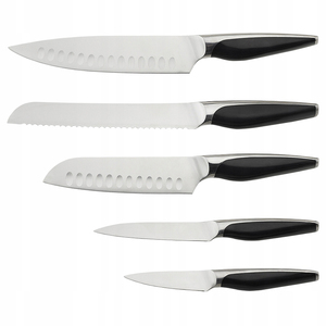 Bằng gỗ khối dao đặt đầu bếp bánh mì khắc ultility gọt dao đặt cho nhà bếp - Product Image 1