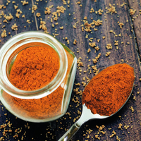 Poudre de piment fort, poudre de paprika de Cayenne et de jalapeño, légumes séchés pour usage culinaire