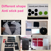 Polyurethan Waschbare Rutschfeste Doppelseitige PU-Gel Auto-Klebematte Anti-Rutsch-Matte Gestanzte Klebepunkte Ivy Grip Tape