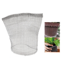 Barrière anti-rongeurs en treillis métallique tissé en acier inoxydable 304, facile à installer, pour la maison et l'entrepôt