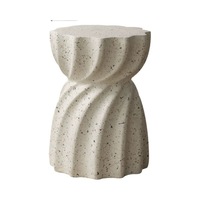 Petites tables d'appoint, armoires de chevet, meubles TV pour balcon, tables basses, design moderne et minimaliste, plateau en marbre, structure en bois, meubles de maison
