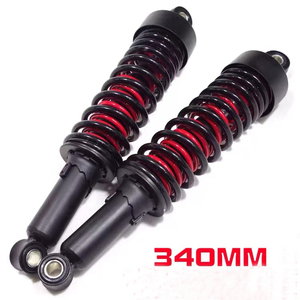 Nouvel amortisseur arrière de moto électrique à double ressort hydraulique de 340 mm avec cylindre en aluminium pour Yamaha - Product Image 2